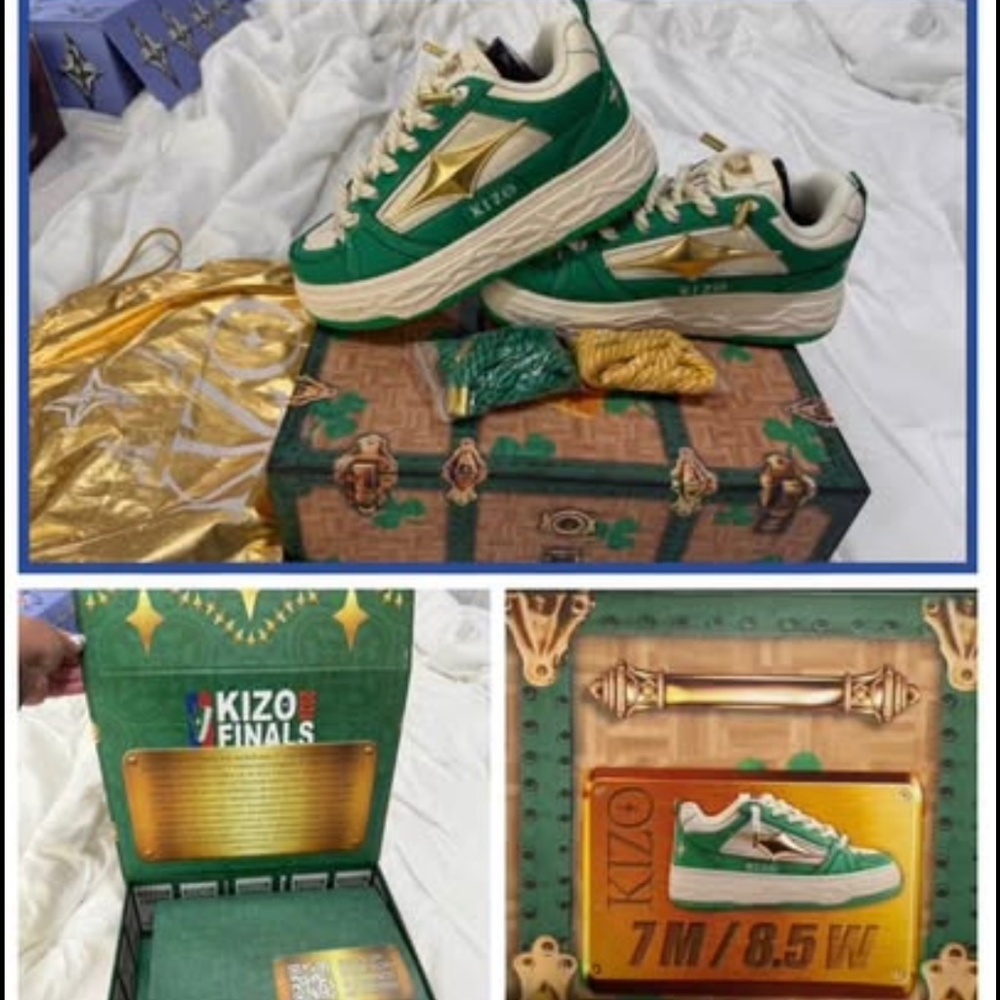Kizo Boston Celtics limited edition fashion sneaker